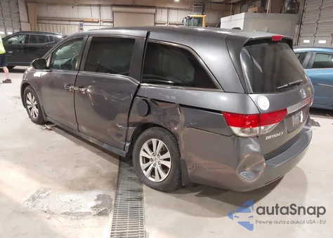 2015 Honda Odyssey Ex-L из США, поврежденный, VIN 5FNRL5H62FB125922